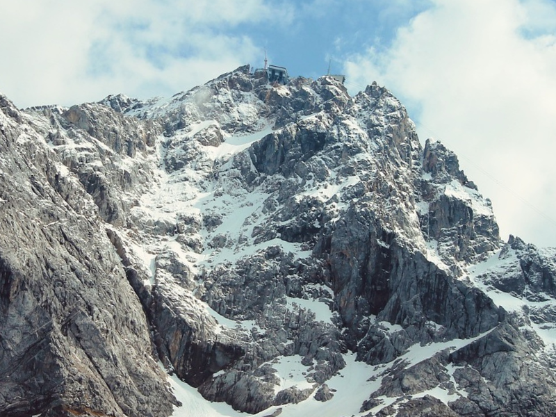 zugspitze, alps, garmisch partenkirchen