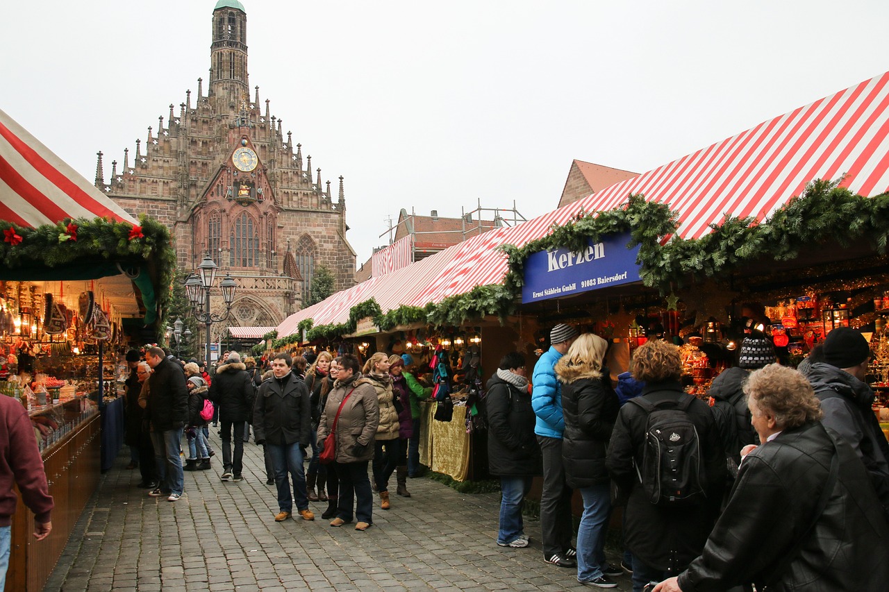 christmas market, christkindlesmarkt, nuremberg